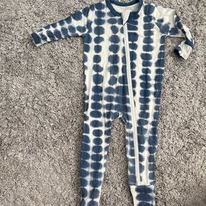 Kyte zippered footie rip tide